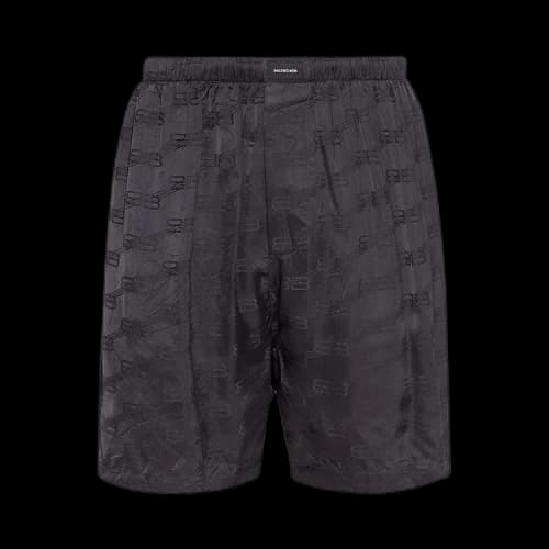 Balenciaga PyjaMA Shorts 'Charcoal'
