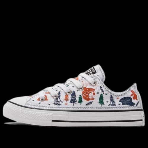 Converse Chuck Taylor All Star K White/Orange