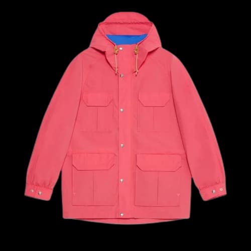 Gucci x The North Face Coat Dark Pink