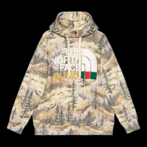 Gucci x The North Face Hoodie 'Forest Print'