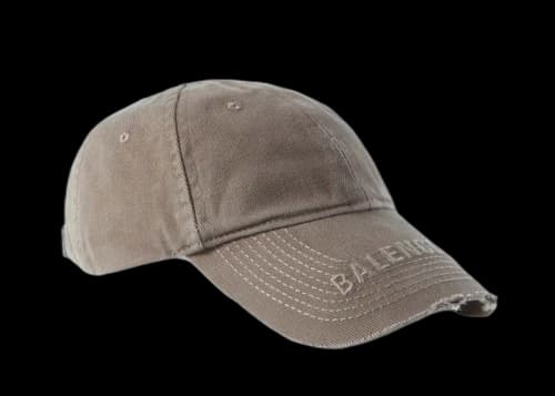 Balenciaga Logo Visor Cap Brown