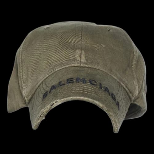 Balenciaga Logo Visor Cap 'Khaki Green'