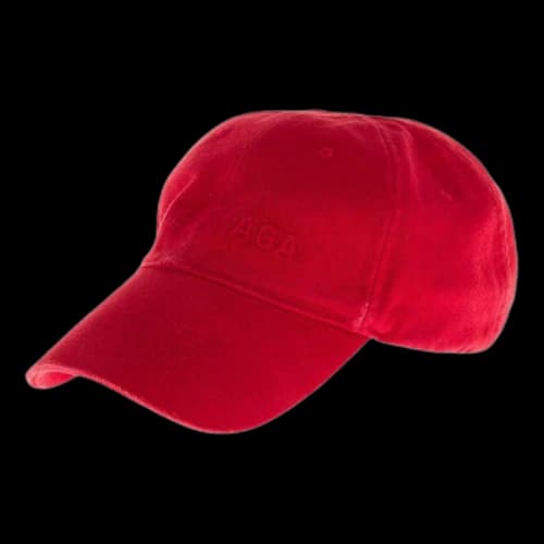 Balenciaga Logo Front Cap 'Red'