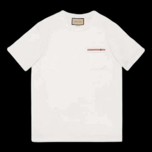 Gucci SS22 Cotton T-shirt with embroidery 'White'