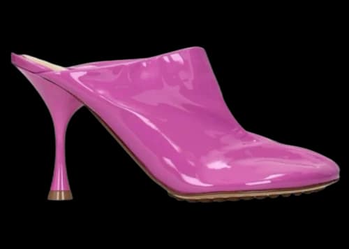 Bottega Veneta Patent Leather Sandal Pink (Women's)