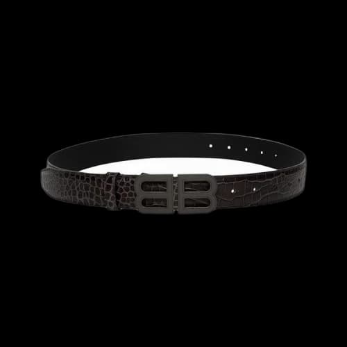 Balenciaga BB Belt 'Dark Grey'
