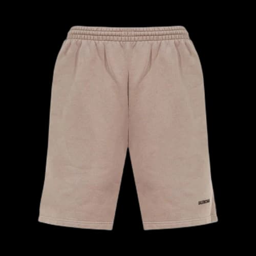 Balenciaga Sweatshorts 'Taupe/Black'