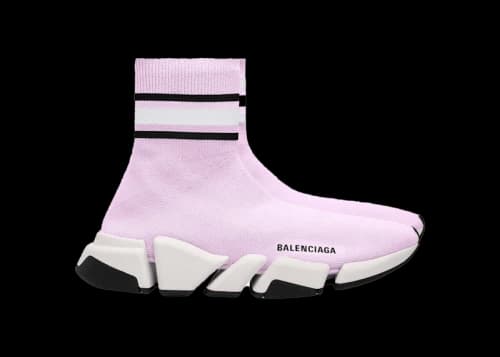 Balenciaga Speed 2.0 Stripped Pink (Women's)
