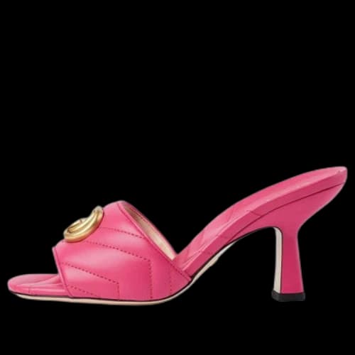 Gucci GG Marmont mules 'Pink' (Women's)