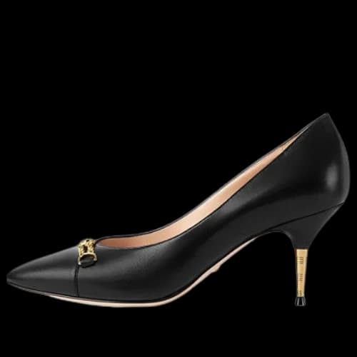 Gucci Leather Pumps 'Black' (Women's)
