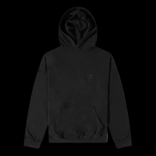 Balenciaga Back Logo Popover Hoodie 'Black'