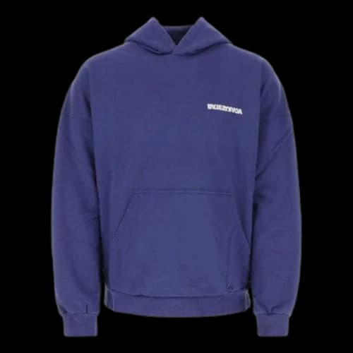 Balenciaga Turn Hoodie Wide Fit 'Blue'