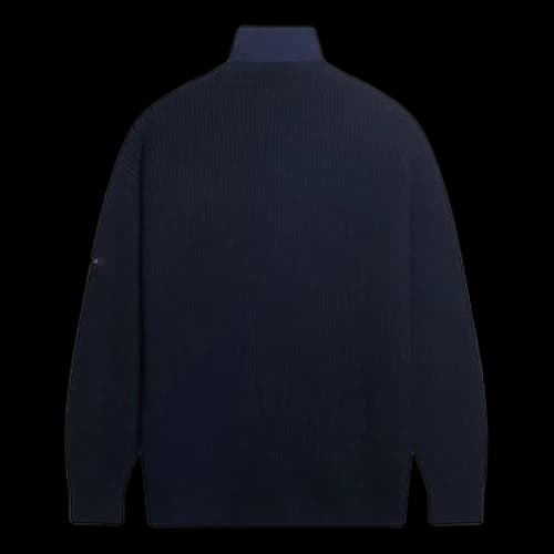 Balenciaga Layered Tromp Loeil Knit Sweater 'Navy'