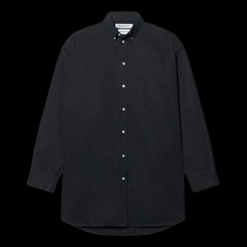 Balenciaga Oversize Shirt 'Black' (Women's)