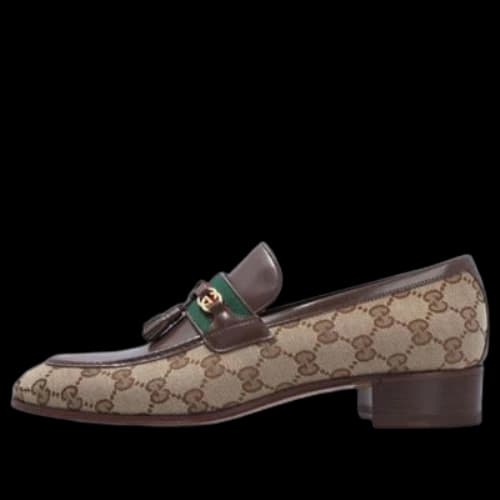 Gucci GG Loafer With Tassel 'Brown' (Women's)