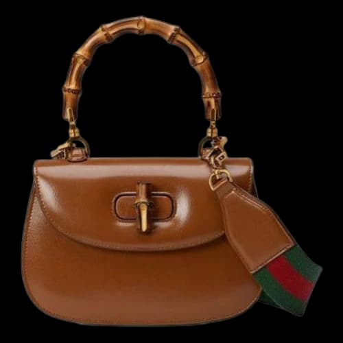 Gucci Bamboo 1947 Small Top Handle Bag 'Brown' (Women's)