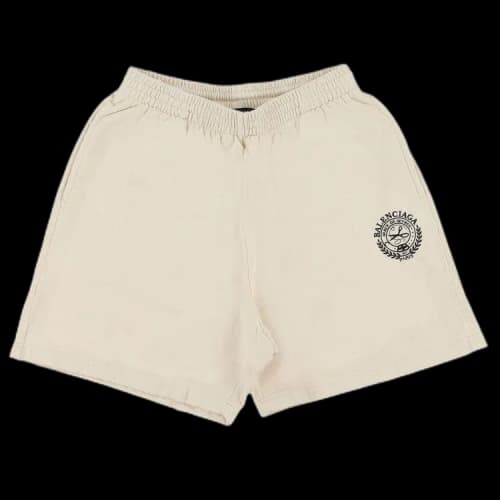 Balenciaga Sweatshorts 'Cream/Black'