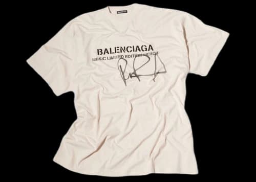Balenciaga RuPaul Oversized T-shirt Chalky White/Black