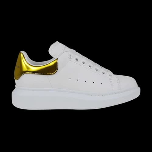 Alexander McQueen Oversized Sneaker 'White Pop Yellow' (Women's)