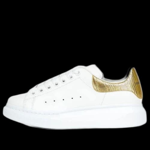 Alexander McQueen Oversized Sneakers 'White Gold' (Women's)