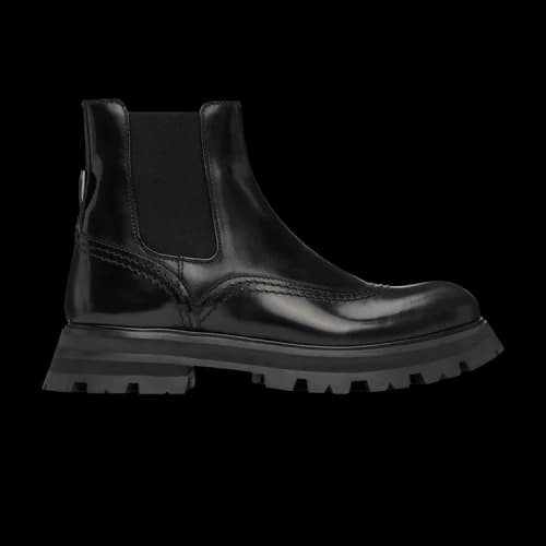 Alexander McQueen Wander Chelsea Ankle Boot 'Black Natural' (Women's)