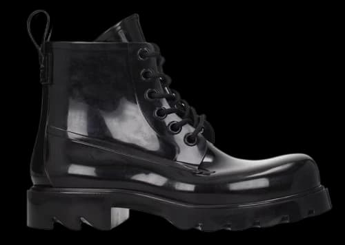 Bottega Veneta Stride Lace Up Ankle Boot Black