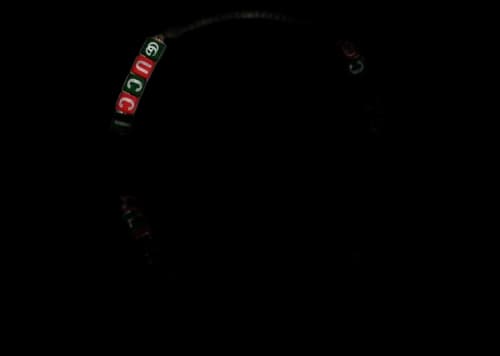 Gucci x Balenciaga The Hacker Project Symbols Necklace Green/Red