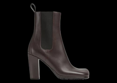 Bottega Veneta Storm Chelsea Boots Brown (Women's)
