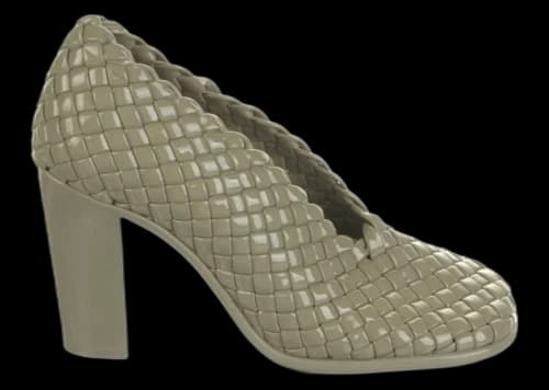 Bottega Veneta Intrecciato Weave Storm Pumps Beige (Women's)
