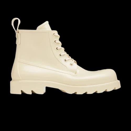 Bottega Veneta Stride Lace-Up Ankle Boot 'Sea Salt' (Women's)