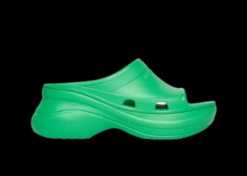Balenciaga x Crocs Pool Slide Sandals Green (Women's)