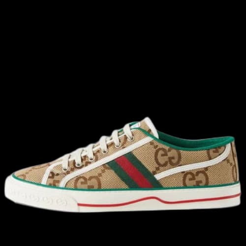 Gucci Tennis 1977 Shoes 'Beige Red Green'