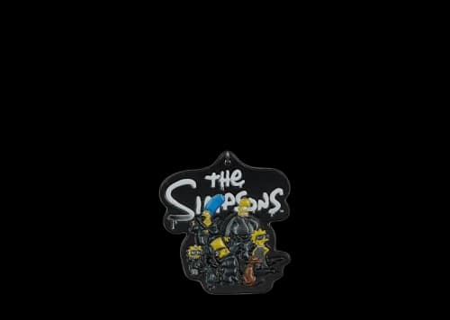 Balenciaga x The Simpsons Keyring Black