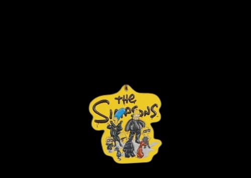 Balenciaga x The Simpsons Keyring Yellow
