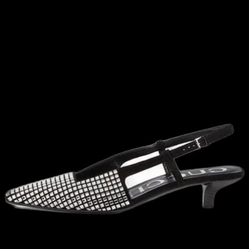 Gucci Slingback Pump with Crystals 'Black' (Women's)