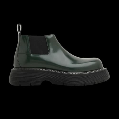 Bottega Veneta Swell Chelsea Ankle Boot 'Bottle Green'