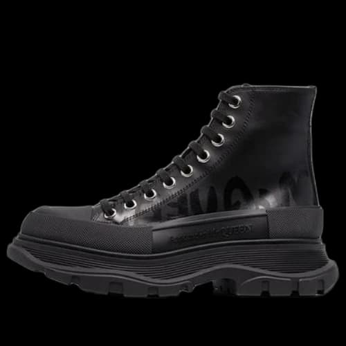 Alexander McQueen Tread Slick High-Top Boots 'Black' (Women's)