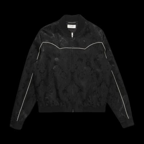Saint Laurent Teddy Western Heritage Jacket 'Black'