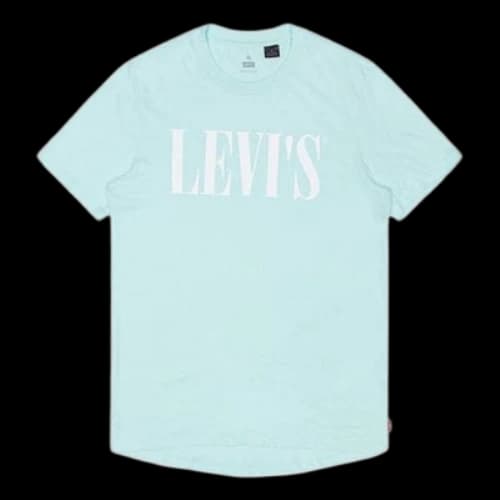 LEVI'S Levis Series Round Neck Short Sleeve Light Blue