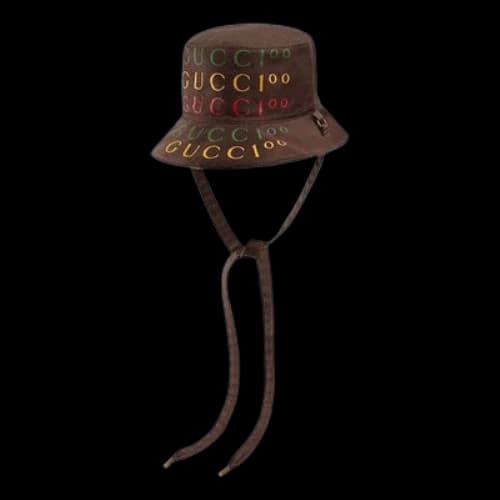 Gucci 100 Reversible Bucket Hat 'Brown'