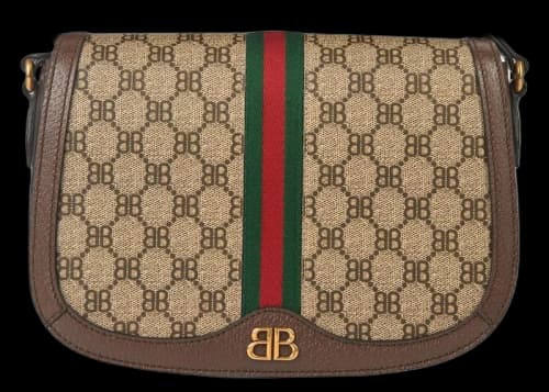 Gucci x Balenciaga The Hacker Project Medium Shoulder Bag Beige