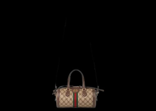 Gucci x Balenciaga The Hacker Project Small Boston Bag Beige