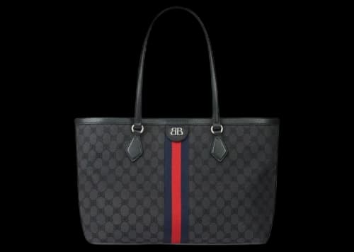 Gucci x Balenciaga The Hacker Project Medium Tote Bag Black