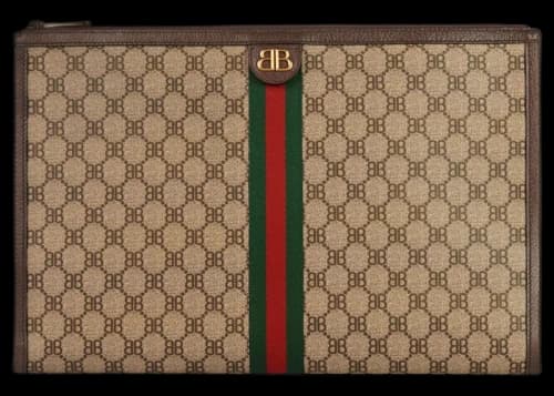 Gucci x Balenciaga The Hacker Project Laptop Pouch Beige