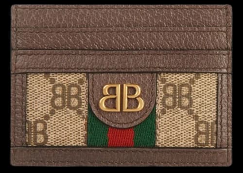 Gucci x Balenciaga The Hacker Project Card Case Beige