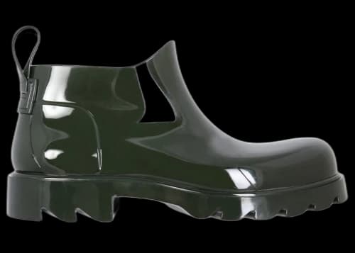 Bottega Veneta Stride Ankle Boot Dark Green