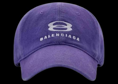 Balenciaga Unity Snowboard Cap (Women) Purple