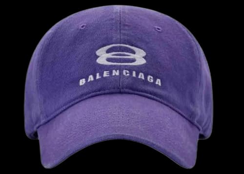 Balenciaga Unity Snowboard Cap (Men) Purple