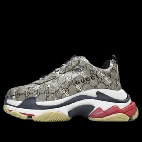 Balenciaga x Gucci The Hacker Project Triple S 'Beige Navy Red'