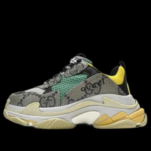 Balenciaga x Gucci The Hacker Project Triple S 'Beige Green'